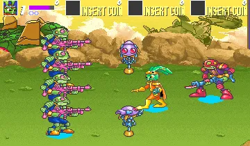 Bucky O'Hare (World version EA) screen shot game playing